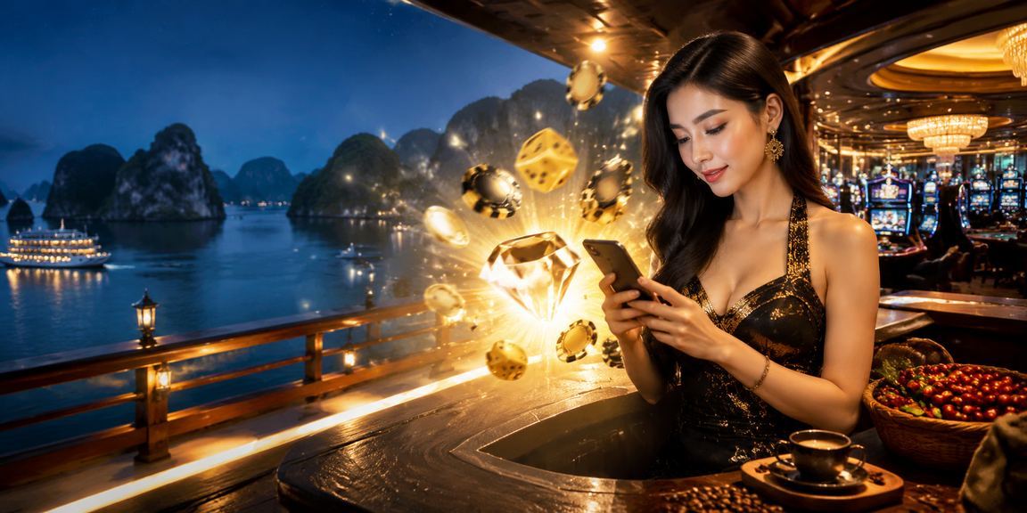 Người chơi cờ bạc di động tại Hạ Long